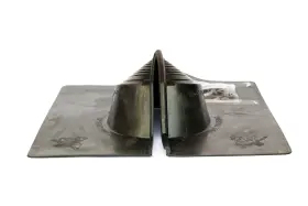 Golden Rule Fasteners 089480 Residential Retrofit Pipe Flashing Shingle Roof Electrical Mast Black