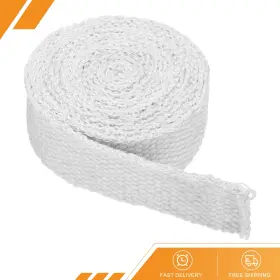 Gryfton 686130900184 2 Inch X1/8 X157 Wood Stove Gasket High-temperature Resist Seals Rope White