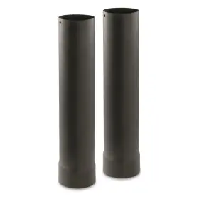 Guide Gear 744110450620 New Outdoor Wood Stove Pipe Extensions 2 Pack For Camping