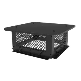 Hahaemall 751105796182 Chimney Cap 19 Inch X Cover Rain Caps Adjustable Fireplace