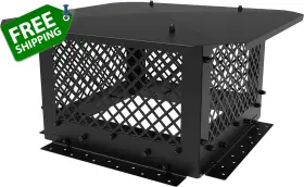 Ycg1414 Hahaemall Chimney Cap 14 Inch X Cover Rain Caps Fireplace