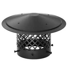 Ycg6006 Hahaemall 6 Inch Round Chimney Cap Cone Top Fireplace Caps For Outside With Sc