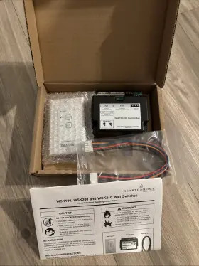 Hearth & Home 200-qf New And Wall Switch Control Box Wsk100/200-qf For Fireplace