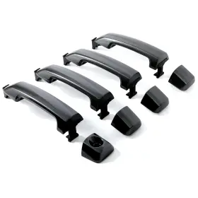 Hecasa Mo-697 4 Door Exterior Handles Kit Gray 1g3 Compatible With 2007-2022 Toyota