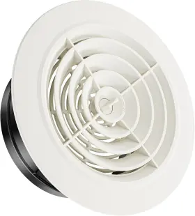 Pi019 Hg Power 6 Inch Soffit Vent Round Air Cover With Louver Abs Pi019 Hg Power 6 Inch Soffit Vent Round Air Cover With Louver Abs