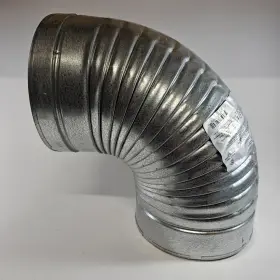 Dvp90 Hht 652174211791 90 Degree Vent Elbow Hvac Duct Pipe Fitting Galvanized New