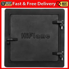 Hi Flame 313037321322 Fireplace Cast Iron Chimney Clean Out Door 8 By Inch