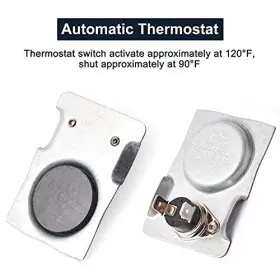 Hiorucet 755419681707 Gas Fireplace Magnetic Thermostat Switch Automatic Temperature Sensor For He #2 Hiorucet 755419681707 Gas Fireplace Magnetic Thermostat Switch Automatic Temperature Sensor For He #2