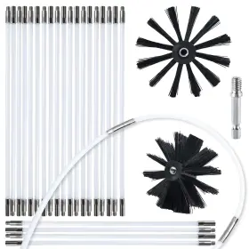Hoklnuse 288322587452 Dryer Vent Cleaner Kit Chimney Sweep Cleaning Tools Pellet Stove