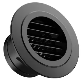 Hon&guan Pn171 Hon&guan Soffit Vents 4 Inch Round Exhaust Air Vent Cover With Black