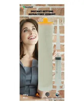 Housebond Refractory 1 Instant-setting Cement 10 Oz For Furnace Fireplace Bricks Stove C