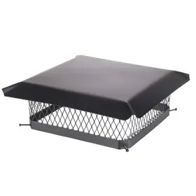 Hy-c 01818 Hy-c 18 Inch X Draft King Black Steel Chimney Cover Cb01818 Fs