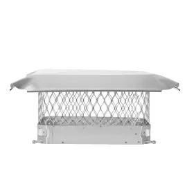 Hy-c 445004441474 13 Inch X 9 Bolt-on Single Flue Chimney Cap In Stainless Steel