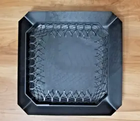 Hy-c 445027416497 9 X Galvanized Steel Chimney Cover Black Cap Single Bolt-on #2