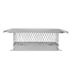 Hy-c 744759508812 18 Inch X 13 Bolt-on Single Flue Chimney Cap In Stainless Steel