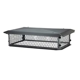Hgb142614 Hy-guard Multi-flue Chimney Cap 14 Inch X 26 Height Galvanized Steel