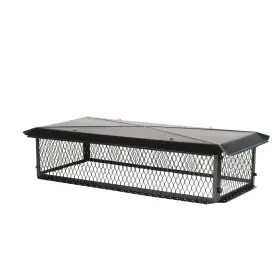 Hgb174110 Hy-guard Chimney Cap Multi-flue Masonry 17 Inch X 41 10 H Galvannealed Steel