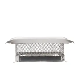 Hgss1318 Hy-guard Hy-c Stainless Steel Chimney Cap - Bolt-on Cover C #2 Hgss1318 Hy-guard Hy-c Stainless Steel Chimney Cap - Bolt-on Cover C #2