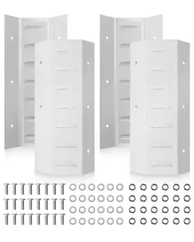 Zqssca20250422 Hz Marine Shipping Container Vent Kit Galvanized Steel Transportation 4 Pack