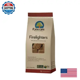 B00ky80hii If You Care Firelighters - Fsc Certified 72 Ct