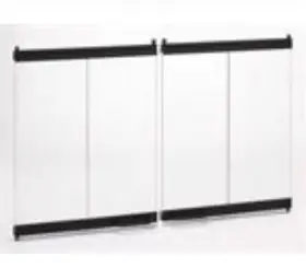 F0975-bdb42 Ihp F0975 Bdb42 Merit Series Bi-fold Glass Doors For Wood Burning Fireplace