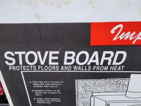 Bm0129rc Imperial Stove Board 28 X 32 Steel Over Mineral Sealed Box Damage #2