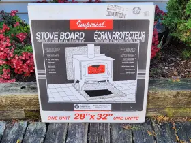 Bm0129rc Imperial Stove Board 28 X 32 Steel Over Mineral Sealed Box Damage