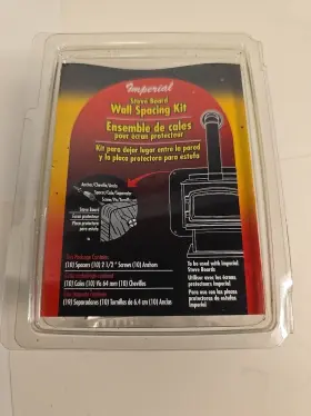 Bm0134-a Imperial Stove Board Wall Spacing Shield Kit - #2