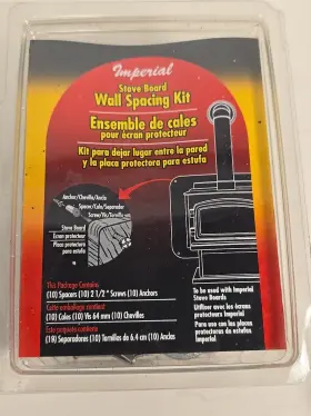 Bm0134-a Imperial Stove Board Wall Spacing Shield Kit -