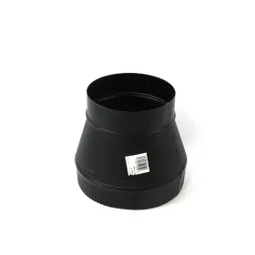 Bm0372 Imperial 6-in X 8-in Black Steel Stove Pipe Increaser Item #37272 Model #bm0372