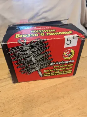 Br0075 Imperial 5 Inch Polysweep Chimney Brush Br0075. Brand New Open Box