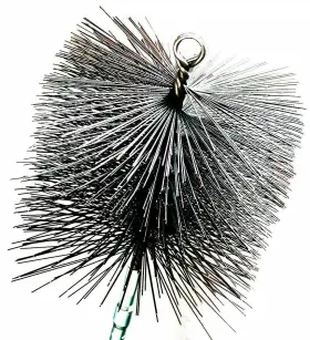 Br0330 Imperial Mfg Square 6 X Premium Wire Chimney Cleaning Brush 1/4 Inch Thread Br0330 Imperial Mfg Square 6 X Premium Wire Chimney Cleaning Brush 1/4 Inch Thread