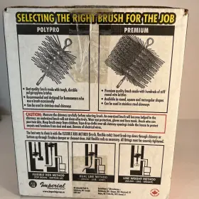 Bro183 Imperial Premium Chimney Brush 8 Inch Round Durable Steel Wire #2 Bro183 Imperial Premium Chimney Brush 8 Inch Round Durable Steel Wire #2
