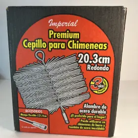 Bro183 Imperial Premium Chimney Brush 8 Inch Round Durable Steel Wire #3 Bro183 Imperial Premium Chimney Brush 8 Inch Round Durable Steel Wire #3