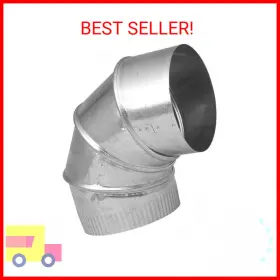 5-28-302 Imperial Gv0290-c/5-28-302 Stove Pipe Adjustable Elbow 5 Inch