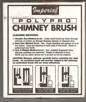 Pro182 Imperial Polypro Chimney Brush - 8 Inch Round New In Box Polypropylene Bristles #3 Pro182 Imperial Polypro Chimney Brush - 8 Inch Round New In Box Polypropylene Bristles #3