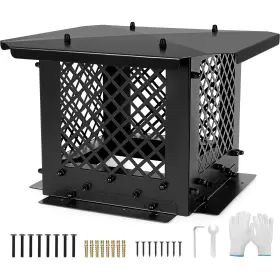 Inno Stage 972163997111 Chimney Cap 10 Inch X10 Cover Rain Caps Fireplace Caps