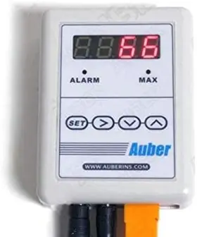 At200chim Instruments Thermometer For Stove Pipe Chimney Outdoor Wood Boiler With Alarm Washer Sensor