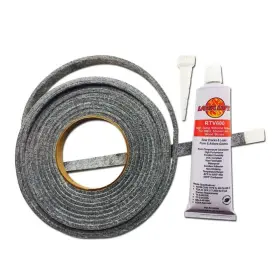 Island Outdoor Llc Io-dbf-gl12-ll3r Smoker Sealer High Temp Bbq Gasket And Adhesive Lid Door Tape Gl-1/2 &