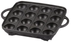 Iwatani 778271530082 Takoyaki Grill Pan Medium Black
