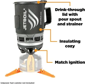 Jetboil 800689636022 Flash Camping And Backpacking Stove Cooking System Carbon Brand New #3 Jetboil 800689636022 Flash Camping And Backpacking Stove Cooking System Carbon Brand New #3
