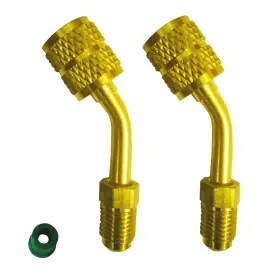 43239-237553 Jianzhenkeji R410a Adapter For Mini Split Hvac System 5/16 Inch Female Quick Couplers X 1/4 M 43239-237553 Jianzhenkeji R410a Adapter For Mini Split Hvac System 5/16 Inch Female Quick Couplers X 1/4 M