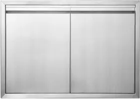 Jie Jin 743307529880 Bbq Access Door 31 Inch W X 24 H Outdoor Kitchen Doors X24 Silver