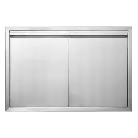 Nk35w24h Jie Jin Bbq Access Door 35 Inch W X 24 H Outdoor Kitchen Silver