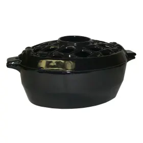 31-665 John Wright 3 Quart Lattice Top Steamer - Jet Black #2 31-665 John Wright 3 Quart Lattice Top Steamer - Jet Black #2