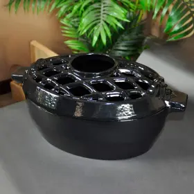 31-665 John Wright 3 Quart Lattice Top Steamer - Jet Black 31-665 John Wright 3 Quart Lattice Top Steamer - Jet Black