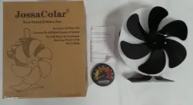 Sf126g Jossa Colar Wood Stove Fan Heat Powered Fireplace Brand New