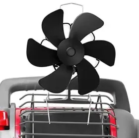 Jossacolar 766224809866 Wood Stove Fan For Buddy Heater Heat Powered Fireplace