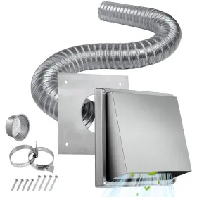 Ak002-air Jyincped Pellet Stove Fresh Air Intake Kit 2 Inch X 60 Pipe Outside Cold