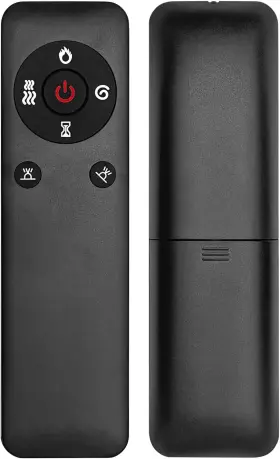 Khotilong 445014178131 Replacement Remote For Electric Fireplace Compatible With Bossin And Eueiriup